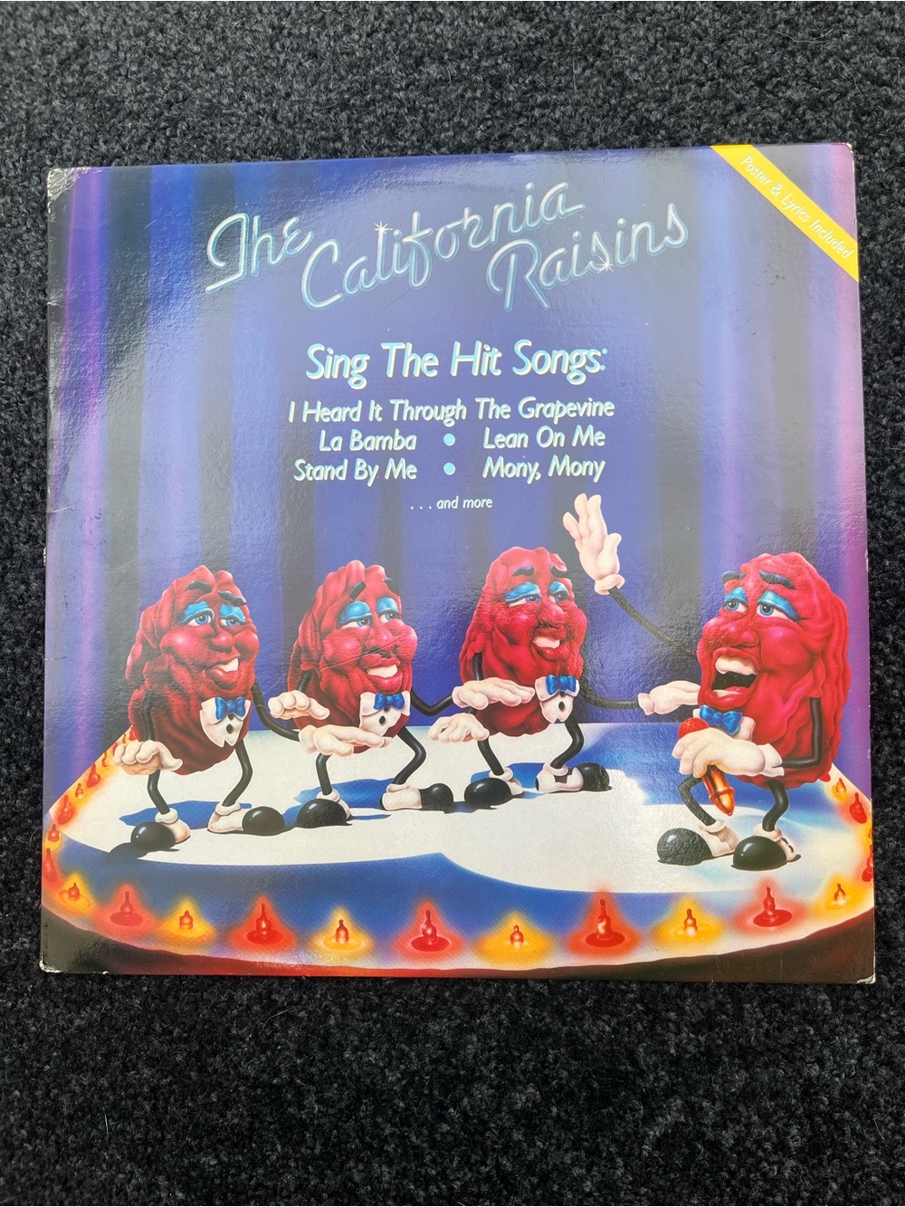The California Raisins– Sing The Hit Songs (Funk/Soul)